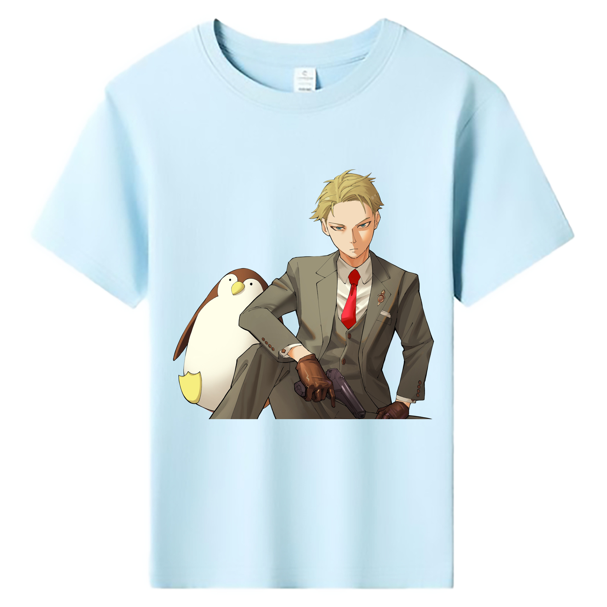 （画像用） SPY×FAMILY间谍家家酒 綿100％キッズTシャツ（フロントプリント）